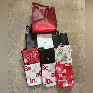 10 lululemon shopping bags